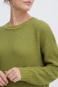 OXMO Mini Jurken Jurk MILIKA Dames Groen -Oxmo Winkel 4b10588b5cb262b6a9c2f7bc19725f7d