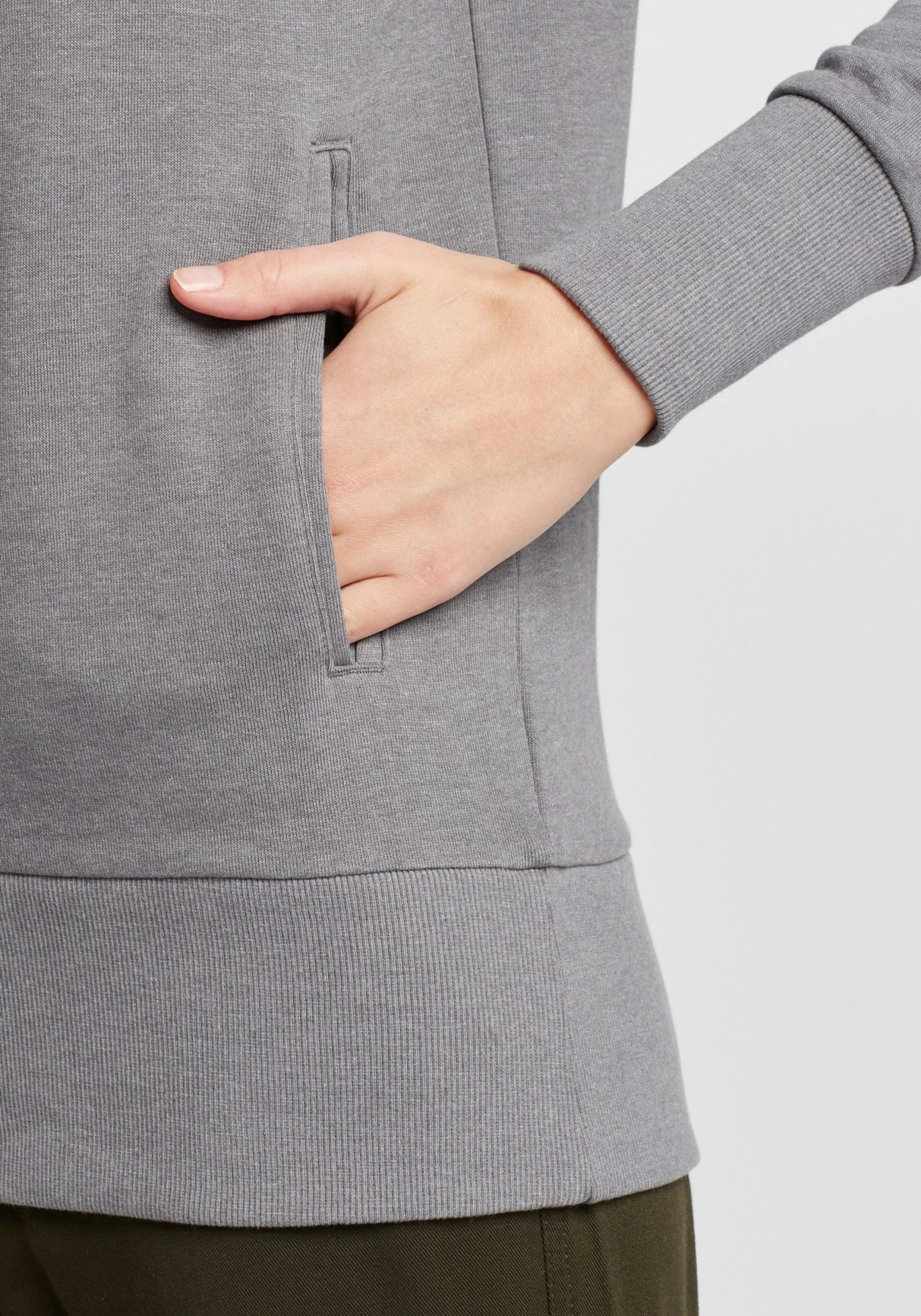 OXMO Hoodies Sweatshirt Puja Dames Grijs 8 OXMO Hoodies Sweatshirt Puja Dames Grijs - Afbeelding 6