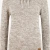 OXMO Hoodies Trui Philia Dames Beige