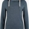OXMO Hoodies Sweatshirt Vicky Hood Dames Blauw