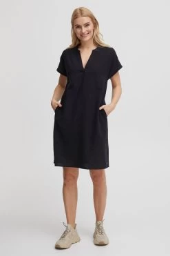 OXMO Mini Jurken Jurk Anette Dames Zwart -Oxmo Winkel 4ed25fc6094b2641ab11c468076b3c65