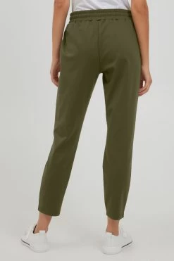 OXMO Pantalons Regular Broek Dames Donkergroen -Oxmo Winkel 4ef4dba23992d9722f4c66a21e83b60d