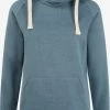 OXMO Hoodies Sweatshirt Julia Pile Dames Blauw / Lichtblauw -Oxmo Winkel 50396b08f771ddb1494835d1c90ce699