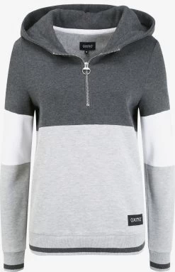 OXMO Hoodies Sweatshirt Omara Dames Grijs