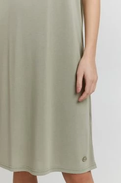 OXMO Jerseyjurken Jurk Brinja Dames Lichtgroen -Oxmo Winkel 569cd54b5a36eee74458508f4b94feff