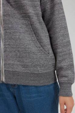 OXMO Sweatvesten Sweatvest HELNA Dames Grijs Gemêleerd -Oxmo Winkel 57e684e0a440b4f10ff7eabbc04c1539