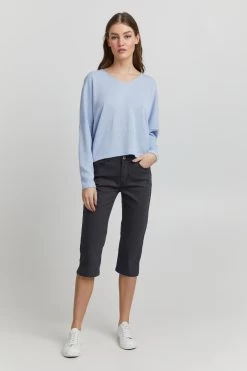 OXMO Shorts Slimfit Broek Dames Zwart -Oxmo Winkel 586f388ae39962cfbb7191b54e1e8f1d