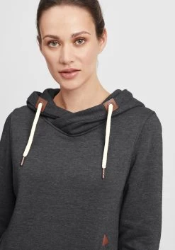 OXMO Hoodies Sweatshirt Vicky Hood Dames Grijs -Oxmo Winkel 596d6faa9e3aee756eb5d23c4bc071ca