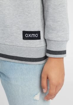 OXMO Sweatshirts Sweatshirt Omaya Dames Grijs -Oxmo Winkel 5bf5844bed441e6b1db63cedb3327c18