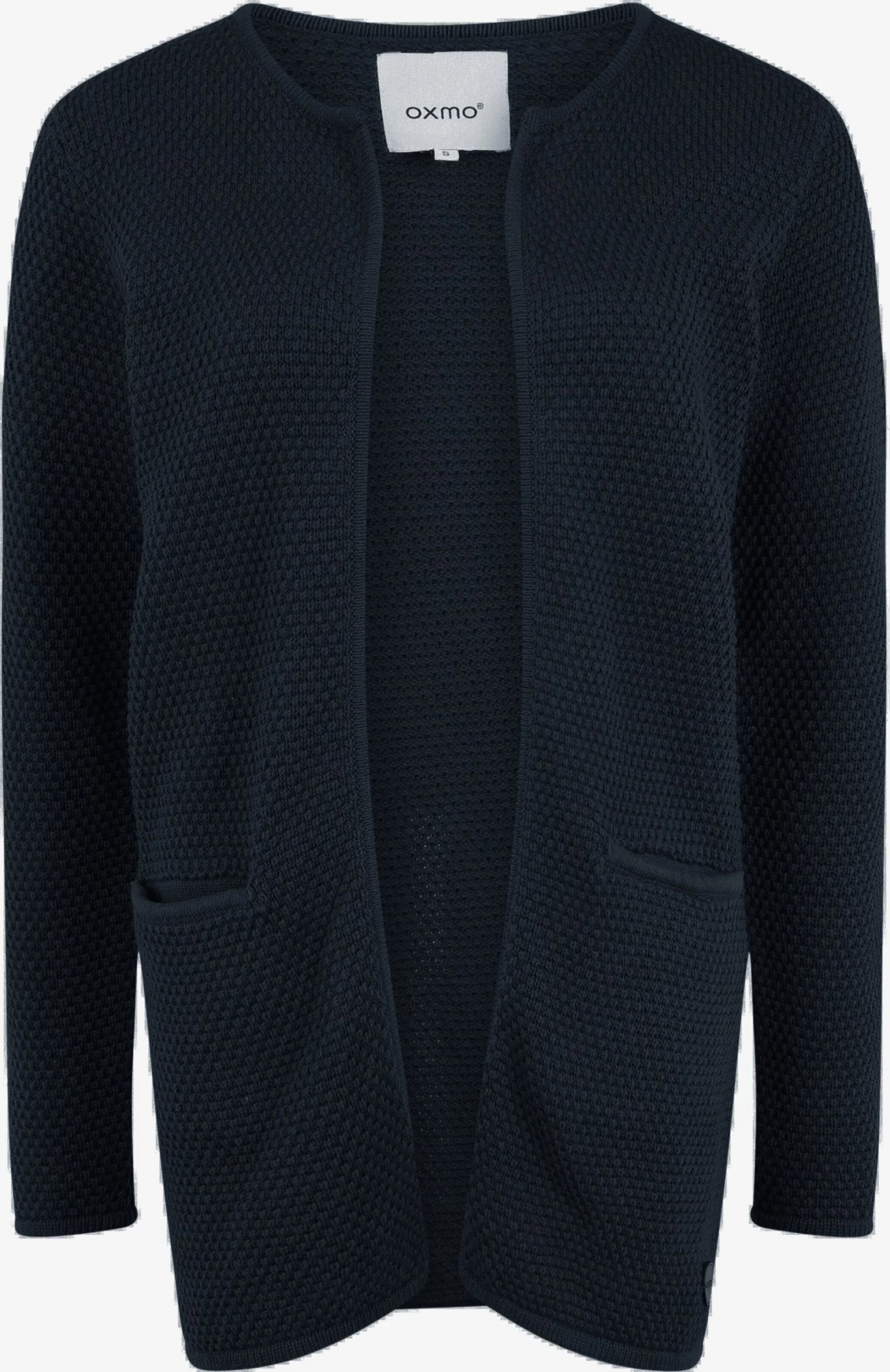 OXMO Vesten Gebreid Vest Hilda Dames Zwart 3 OXMO Vesten Gebreid Vest Hilda Dames Zwart