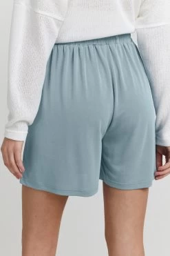 OXMO Shorts Loosefit Broek BJÖRK Dames Blauw -Oxmo Winkel 5e02a4643ffcc49dd6716accb771b400