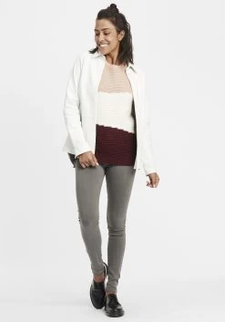 OXMO Fijngebreide Truien Trui Olma Dames Roze -Oxmo Winkel 5eaa47eeda74f182e7afd56bb8497c2c