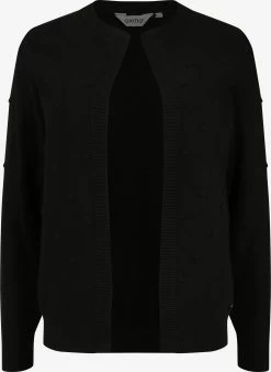 OXMO Vesten Gebreid Vest Kalotta Dames Zwart