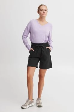 OXMO Shorts Regular Broek Daniella Dames Zwart -Oxmo Winkel 608868262db3eea71e774a0a972cc8b4