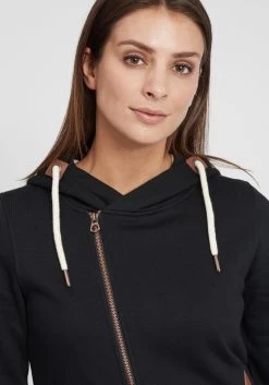 OXMO Sweatvesten Sweatvest Vicky Dames Zwart -Oxmo Winkel 60fb0fe48840b1fe70fc7dbf5ca19bd6