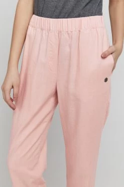 OXMO Pantalons Loosefit Broek Dames Rosa -Oxmo Winkel 618a87efb0cffbf15dea3cd8102e2dbf