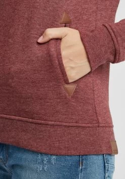 OXMO Hoodies Sweatshirt Vicky Hood Dames Rood / Bordeaux 13 OXMO Hoodies Sweatshirt Vicky Hood Dames Rood / Bordeaux -Oxmo Winkel 6523dac700ed9883ab6620deb031eb9a