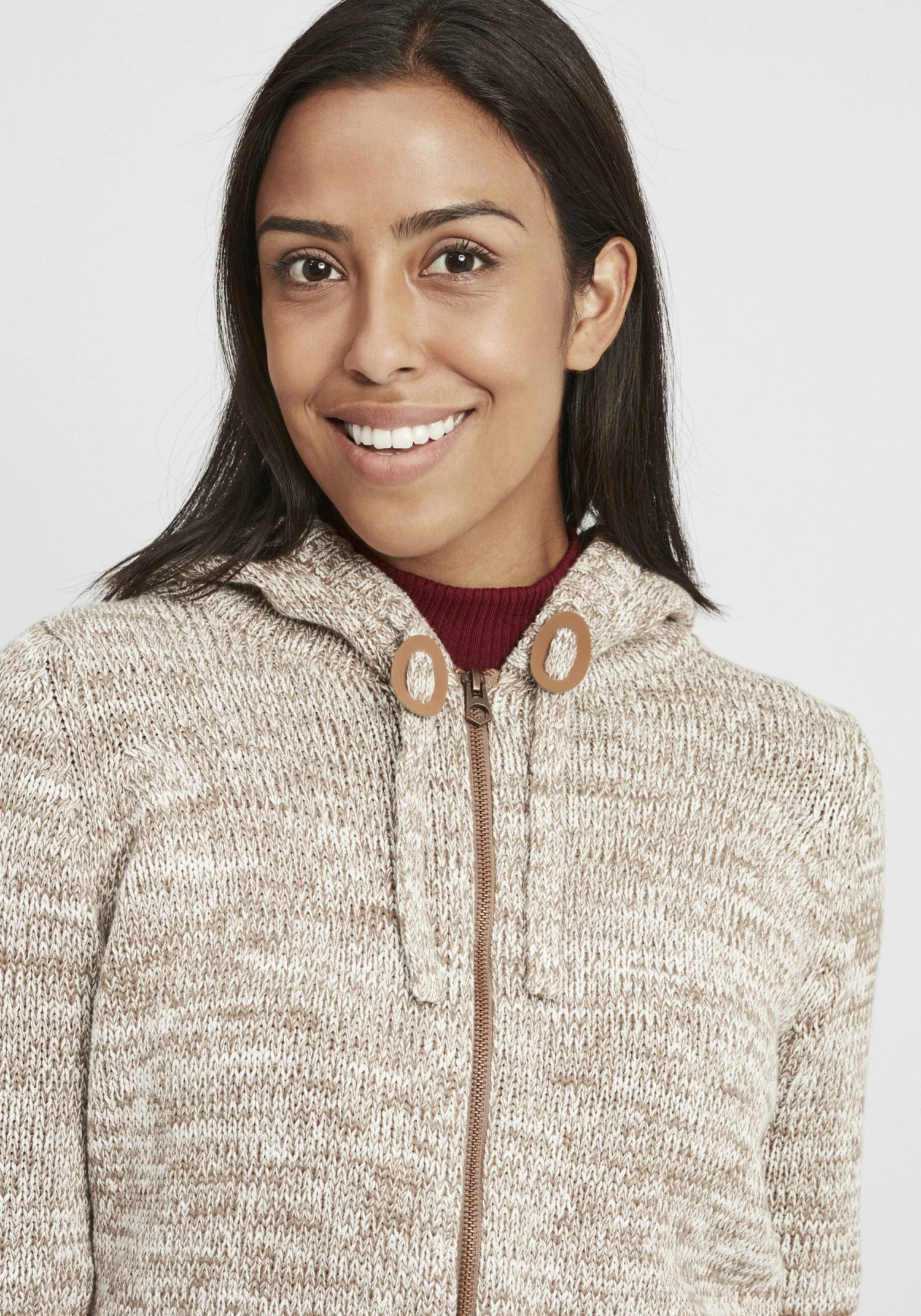 OXMO Vesten Gebreid Vest Philadelphia Dames Gemengde Kleuren 7 OXMO Vesten Gebreid Vest Philadelphia Dames Gemengde Kleuren - Afbeelding 5