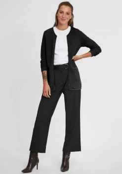 OXMO Vesten Gebreid Vest Hilda Dames Zwart 10 OXMO Vesten Gebreid Vest Hilda Dames Zwart -Oxmo Winkel 65b320bcd709c860cfc1ddd256f36401