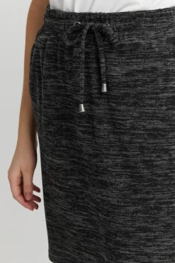 OXMO Mini Rokken Rok BIRGA Dames Donkergrijs -Oxmo Winkel 65bd07ac51d3a97f53a2cd3c3b983eb8