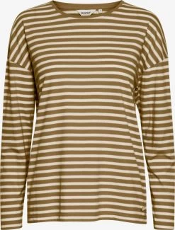 OXMO Longsleeves Shirt Stefka Dames Bruin