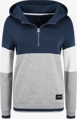 OXMO Hoodies Sweatshirt Omara Dames Blauw