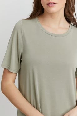 OXMO Jerseyjurken Jurk Brinja Dames Lichtgroen -Oxmo Winkel 6dd0533ed8a02f9f29796969cf4b7d6a