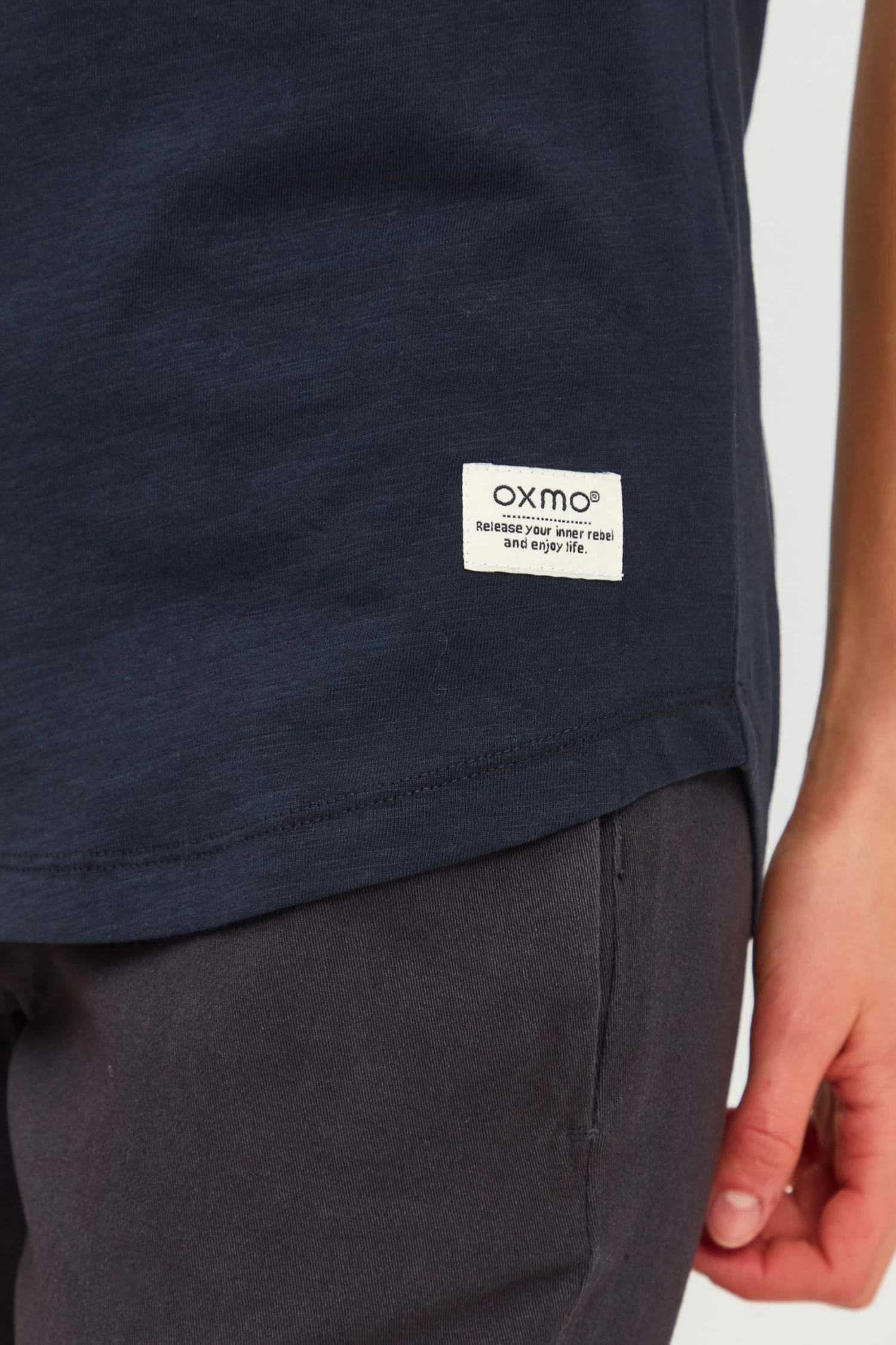 OXMO T-shirts Shirt Lydi Dames Donkerblauw 8 OXMO T-shirts Shirt Lydi Dames Donkerblauw - Afbeelding 6