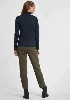 OXMO Coltruien Trui Wina Dames Donkerblauw -Oxmo Winkel 6e23226faacb65bd90c416240b14d14a