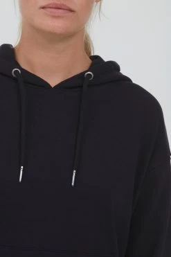 OXMO Hoodies Trui Greta Dames Zwart -Oxmo Winkel 6e742d7b6e72bdd595d5815875f260ed