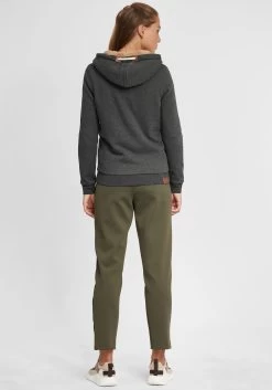 OXMO Sweatvesten Sweatvest Vicky Dames Grijs -Oxmo Winkel 6f8fca888e141a9271922b6778de2f07