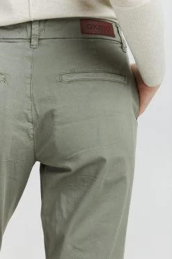 OXMO Chinos Loosefit Chino CHILLI Dames Groen -Oxmo Winkel 702be95372dc74c96828ed64d3bc851b
