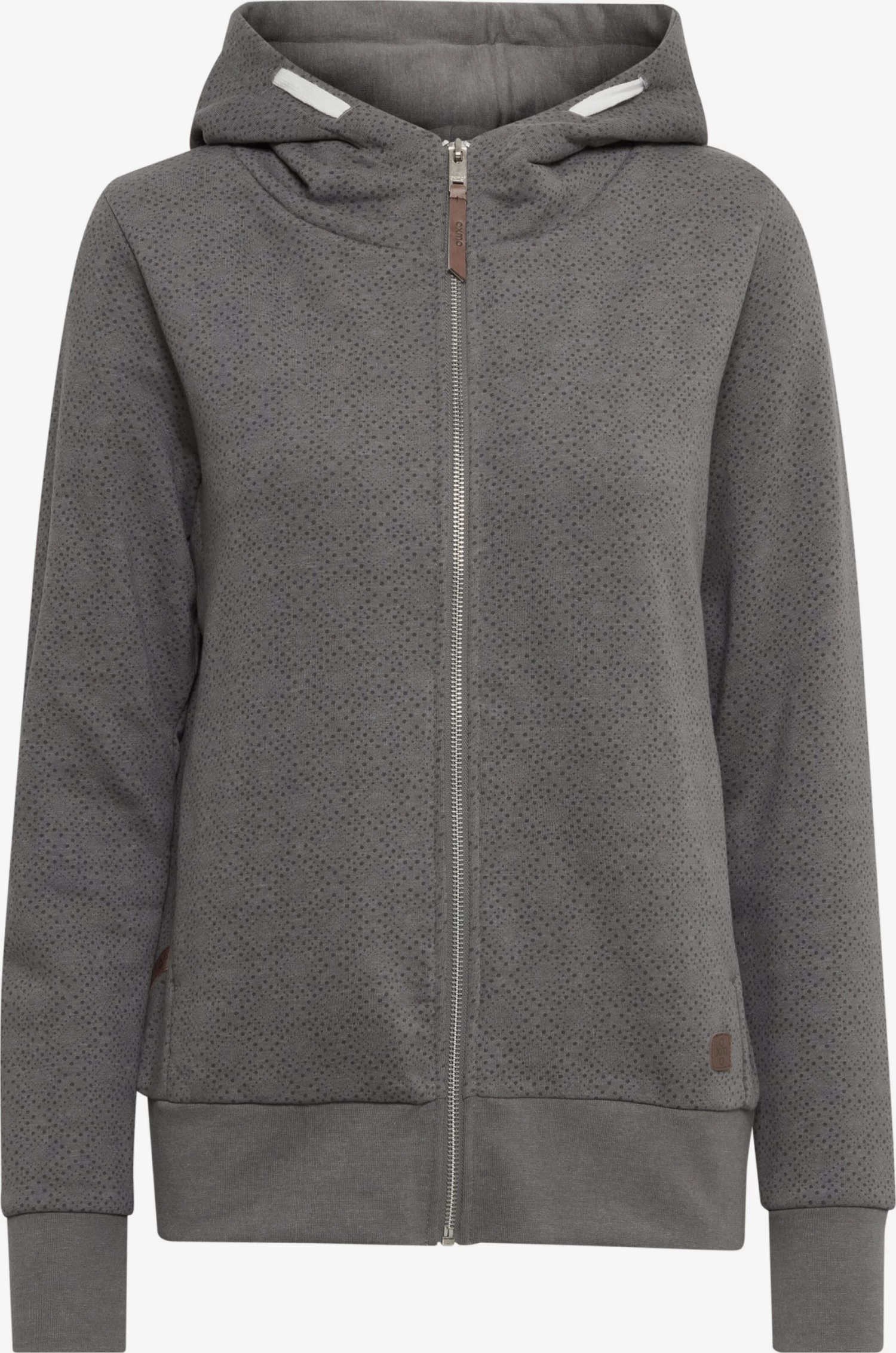 OXMO Sweatvesten Sweatvest VENDELA Dames Grijs / Grijs Gemêleerd 3 OXMO Sweatvesten Sweatvest VENDELA Dames Grijs / Grijs Gemêleerd