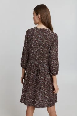 OXMO Blousejurken Blousejurk Elva Dames Bruin 8 OXMO Blousejurken Blousejurk Elva Dames Bruin -Oxmo Winkel 71e9176328d3d463e18ce335b1d0a8ce