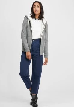 OXMO Sweatvesten Sweatvest Binja Dames Grijs / Grijs Gemêleerd 10 OXMO Sweatvesten Sweatvest Binja Dames Grijs / Grijs Gemêleerd -Oxmo Winkel 724fcd75b9d646aaaf6701f66ce9301c