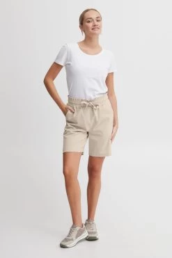 OXMO Shorts Regular Broek Daniella Dames Grijs -Oxmo Winkel 7261e4b6a01c152d5c99d531a03c371f