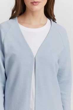 OXMO Sweatvesten Sweatvest OXJonia Dames Blauw / Lichtblauw -Oxmo Winkel 72b97f09bcfaba72a0dee811a9c26f71