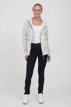 OXMO Sweatvesten Sweatvest VENDELA Dames Lichtgrijs 10 OXMO Sweatvesten Sweatvest VENDELA Dames Lichtgrijs -Oxmo Winkel 74238a2662f8c05713370af1f878fb3b