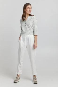 OXMO Pantalons Loosefit Broek Dames Offwhite -Oxmo Winkel 74a1bcc2961228e5ecc9876e95a9b04b