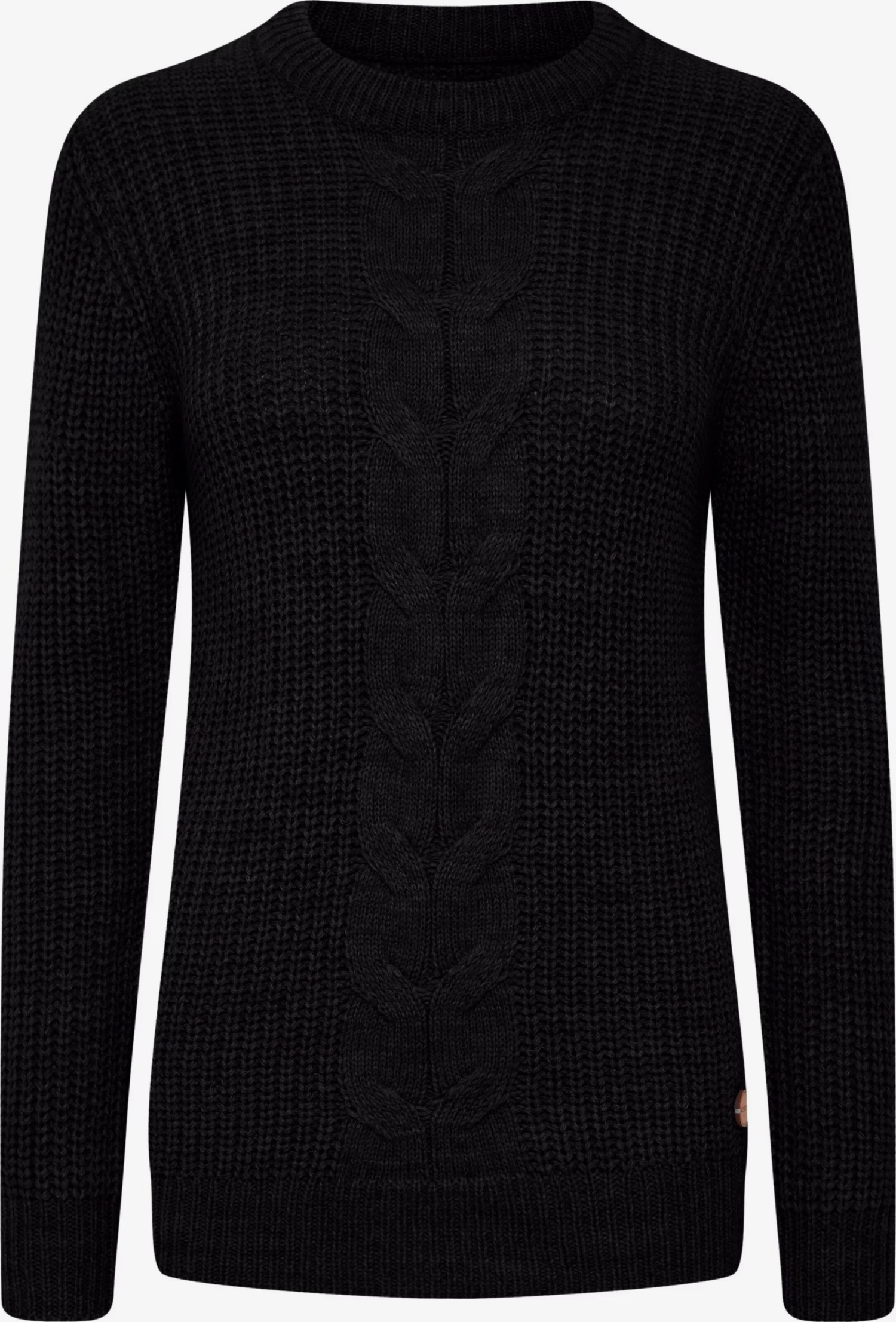 OXMO Fijngebreide Truien Trui Natasja Dames Zwart 3 OXMO Fijngebreide Truien Trui Natasja Dames Zwart