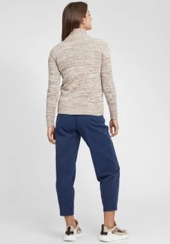 OXMO Vesten Gebreid Vest Phenix Dames Beige -Oxmo Winkel 76a76f49d2cab88659fa53830bc2c721