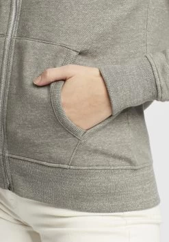 OXMO Sweatvesten Sweatvest Celia Dames Grijs / Lichtgrijs / Grijs Gemêleerd -Oxmo Winkel 772efcf9647c05fae7554251f86b406d