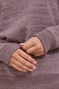 OXMO Sweatshirts Sweatshirt Hella Dames Bruin Gemêleerd -Oxmo Winkel 7868b290a84277b8b162329e9ebebe73