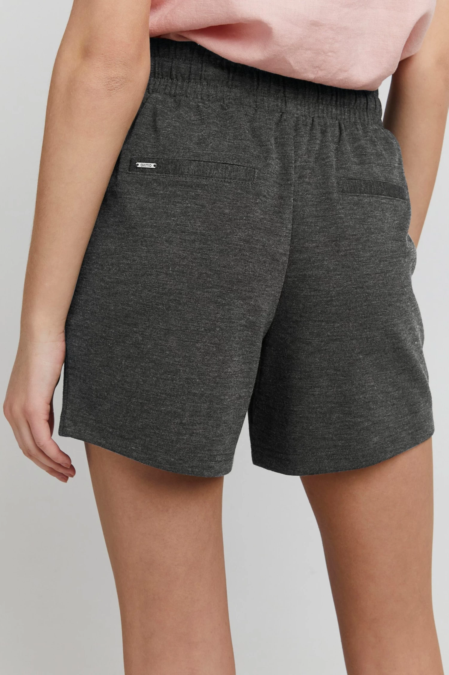 OXMO Shorts Regular Broek Annik Dames Antraciet 8 OXMO Shorts Regular Broek Annik Dames Antraciet - Afbeelding 6
