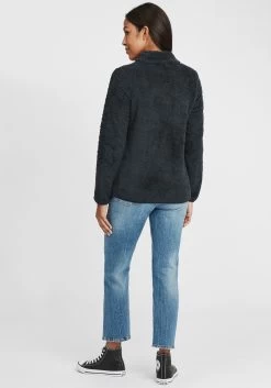 OXMO Sweatvesten Sweatvest Telsa Dames Blauw -Oxmo Winkel 7921d0e1c5cebf50b80e76d2c6ba66e6