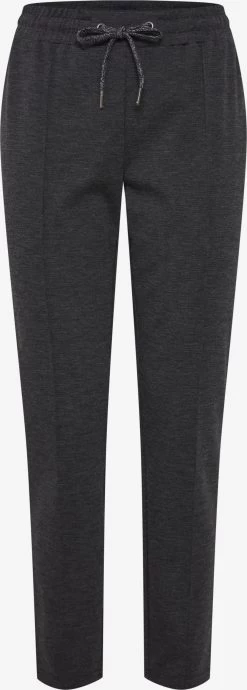 OXMO Pantalons Regular Broek Dames Donkergrijs