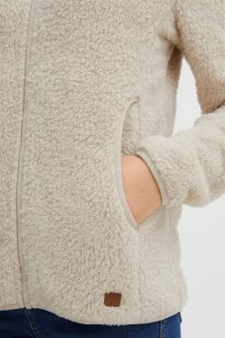 OXMO Sweatvesten Sweatvest Dames Beige 13 OXMO Sweatvesten Sweatvest Dames Beige -Oxmo Winkel 7b5221ef4494250c6d44df2141121e9b