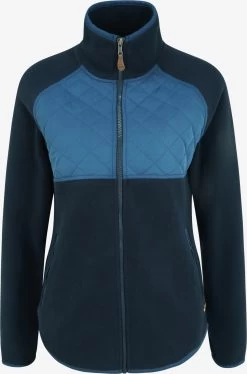 OXMO Sweatvesten Sweatvest Malin Dames Blauw