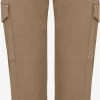 OXMO Cargobroeken Tapered Cargobroek Dames Beige -Oxmo Winkel 7d781e147b5c4bdf4ef07ac8c739577a