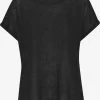 OXMO T-shirts Shirt Oxkatie Dames Zwart
